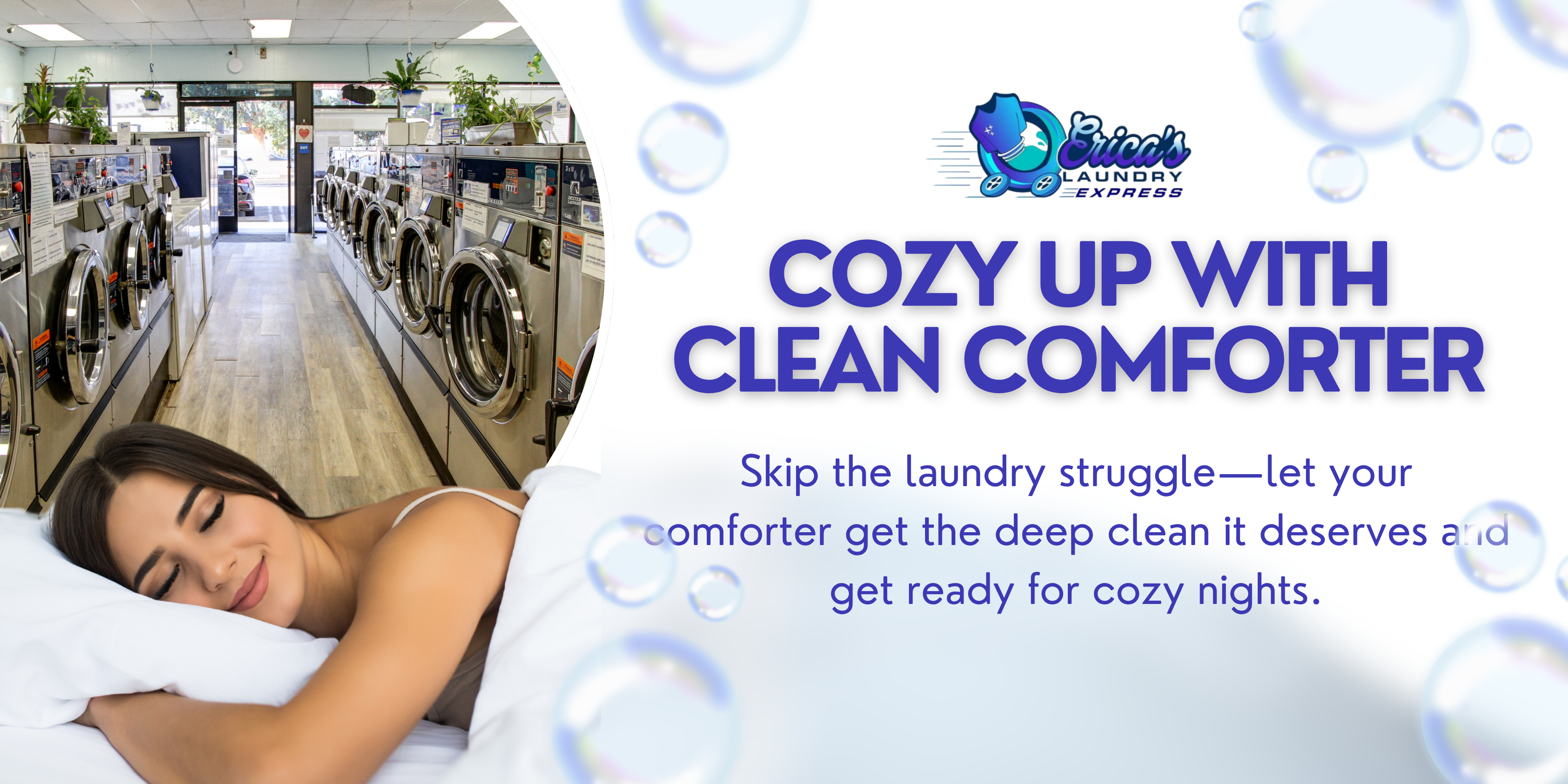 November Blog Comforter Care Erica's Laundry